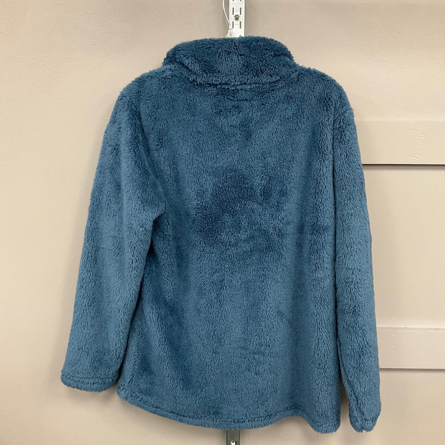 Sweatshirt Collar By Simply Southern In Blue, Size: L