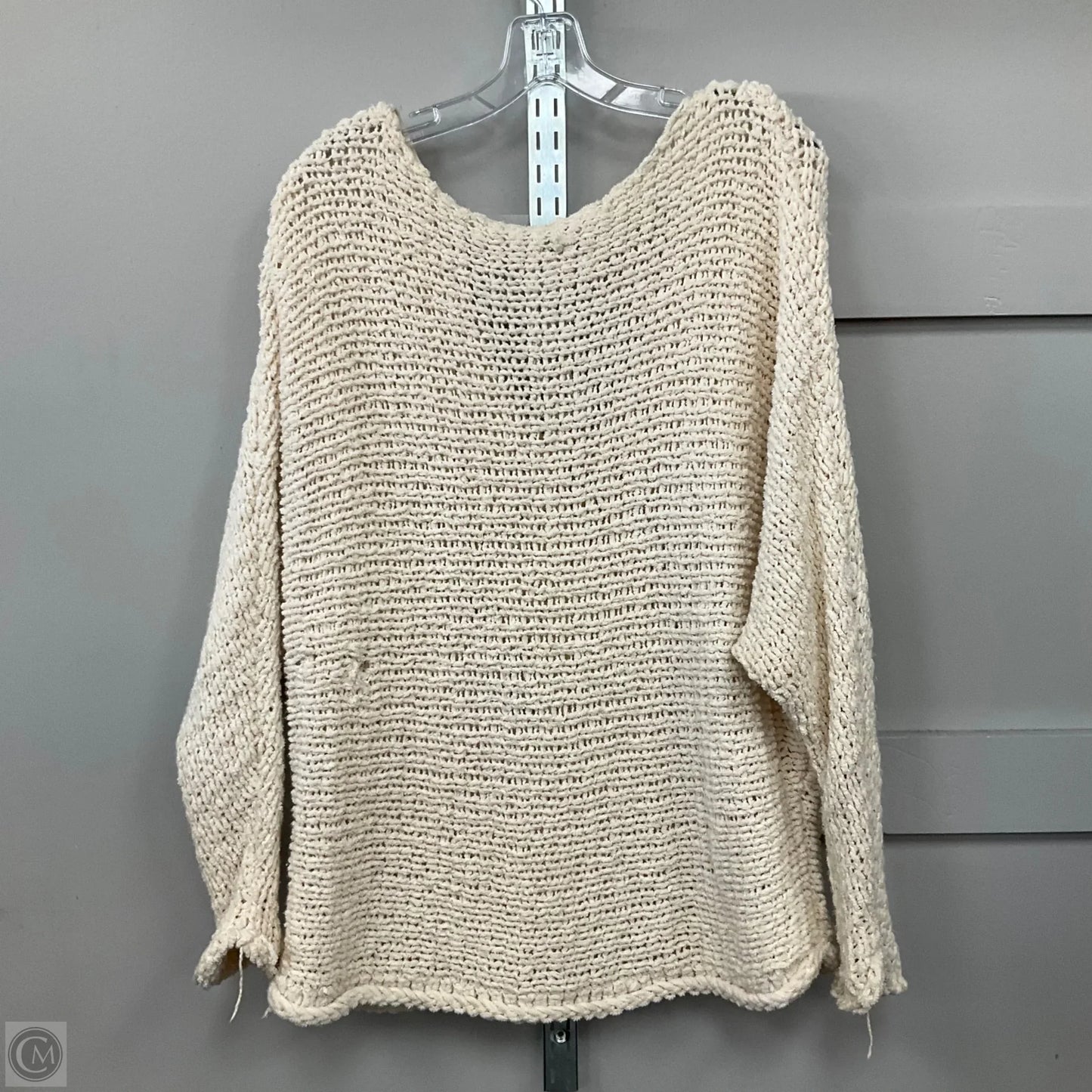 Sweater By Free People In Cream, Size: Xs