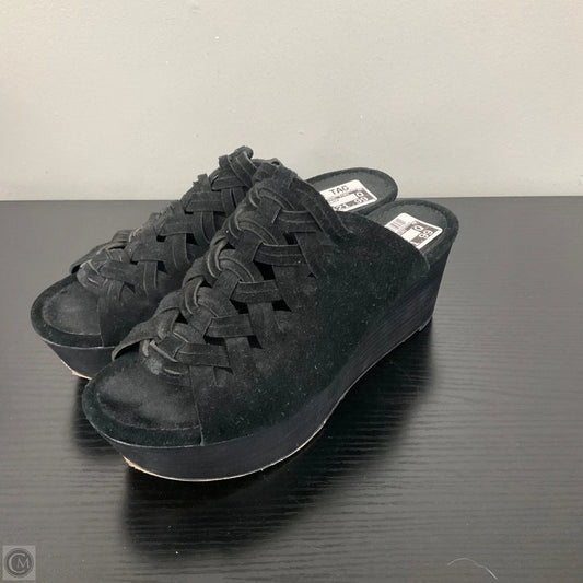 Sandals Heels Block By Michael By Michael Kors In Black, Size: 8