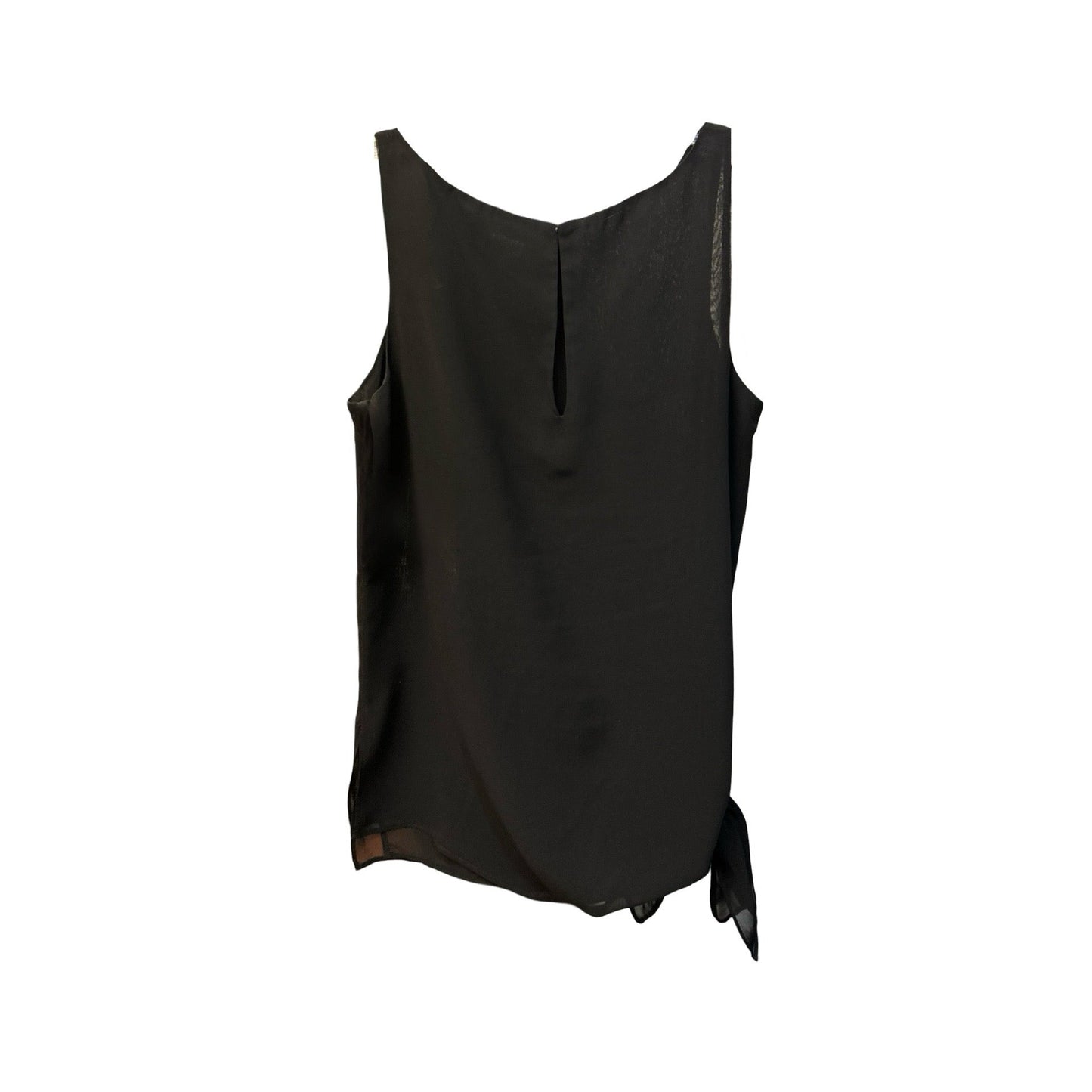 Top Sleeveless Basic By White House Black Market In Black, Size: Xs