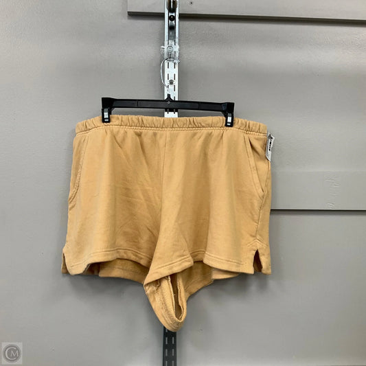 Shorts By Aerie In Yellow, Size: Xl