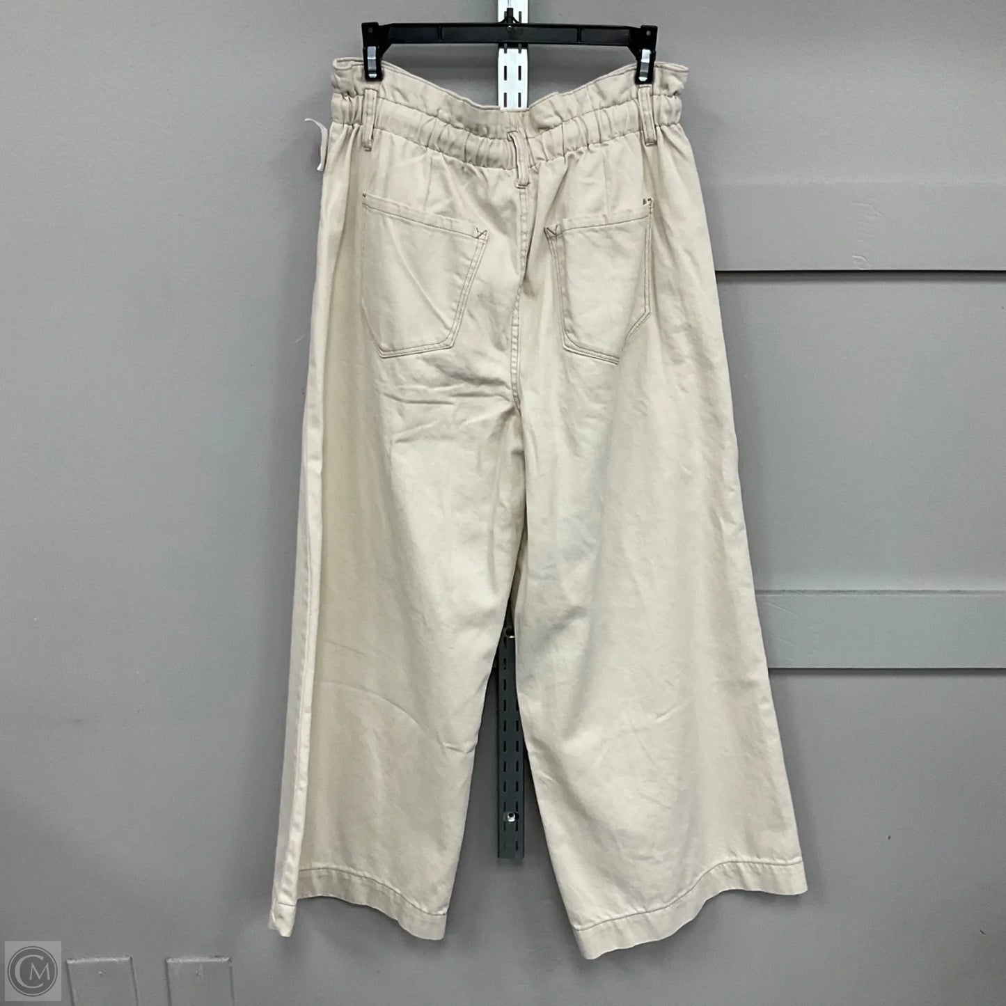 Jeans Wide Leg By Kensie In Cream Denim, Size: 8