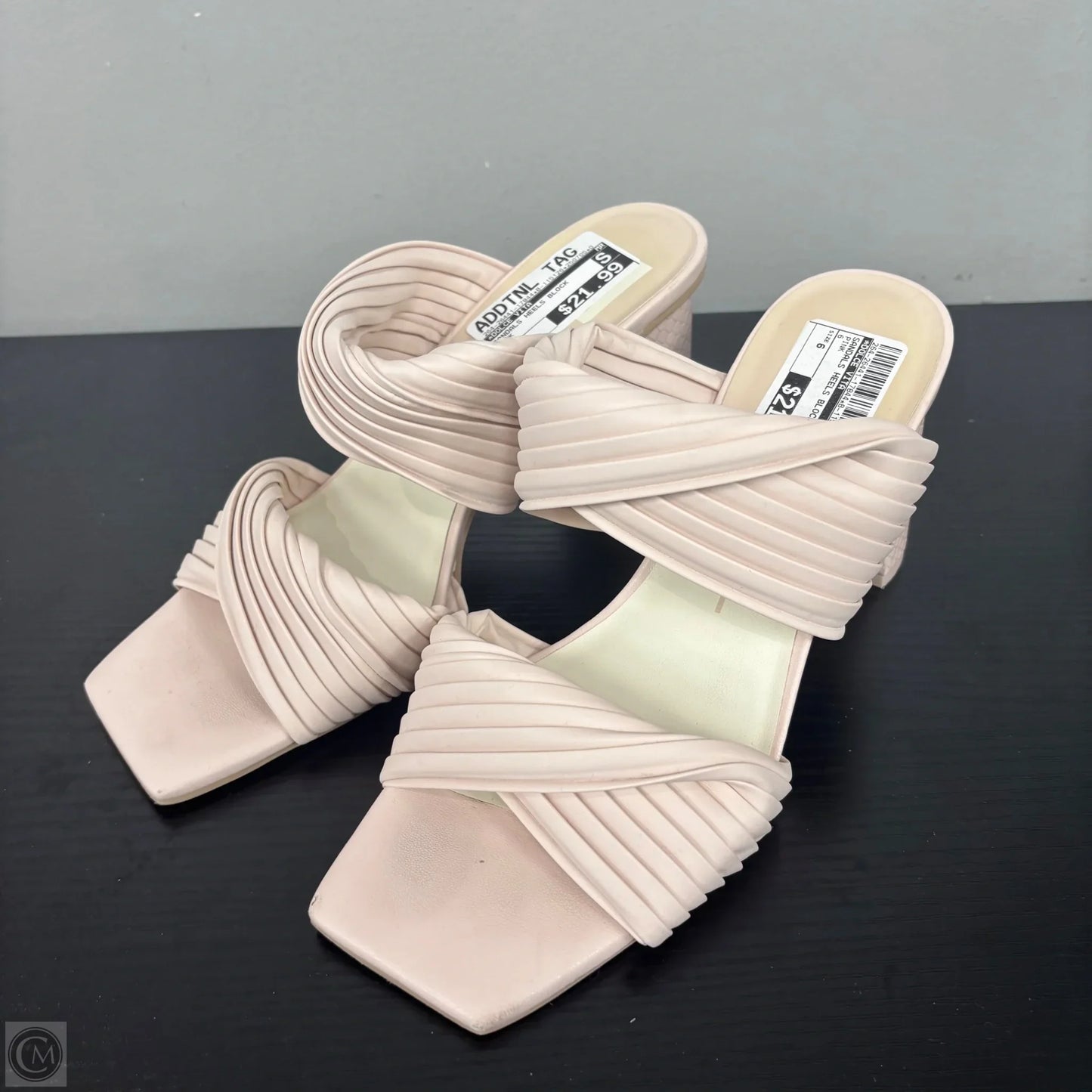Sandals Heels Block By Dolce Vita In Pink, Size: 6