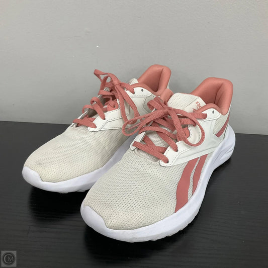 Shoes Athletic By Reebok In Cream & Salmon, Size: 7