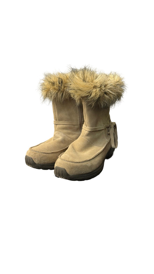 Boots Snow By Sorel In Tan, Size: 11