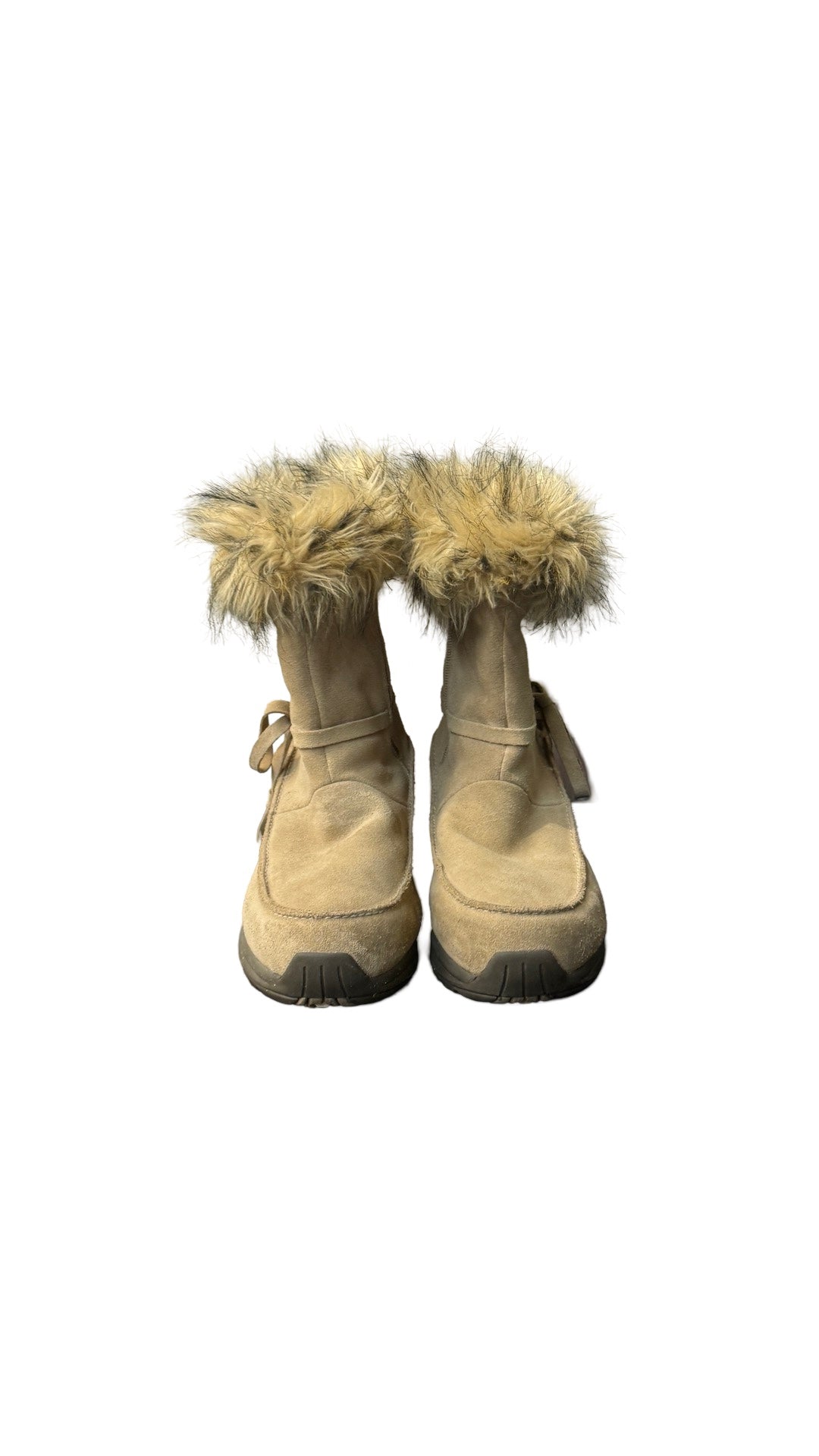 Boots Snow By Sorel In Tan, Size: 11