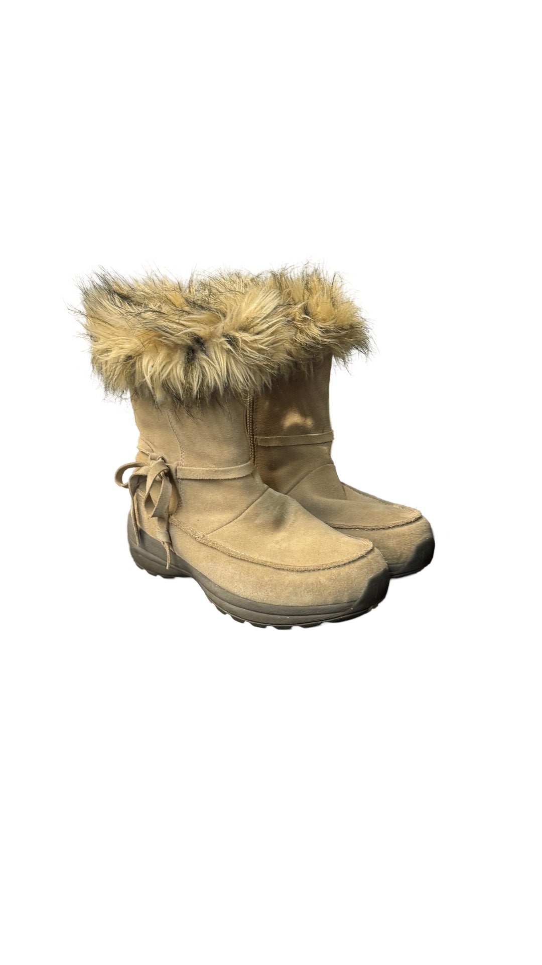 Boots Snow By Sorel In Tan, Size: 11