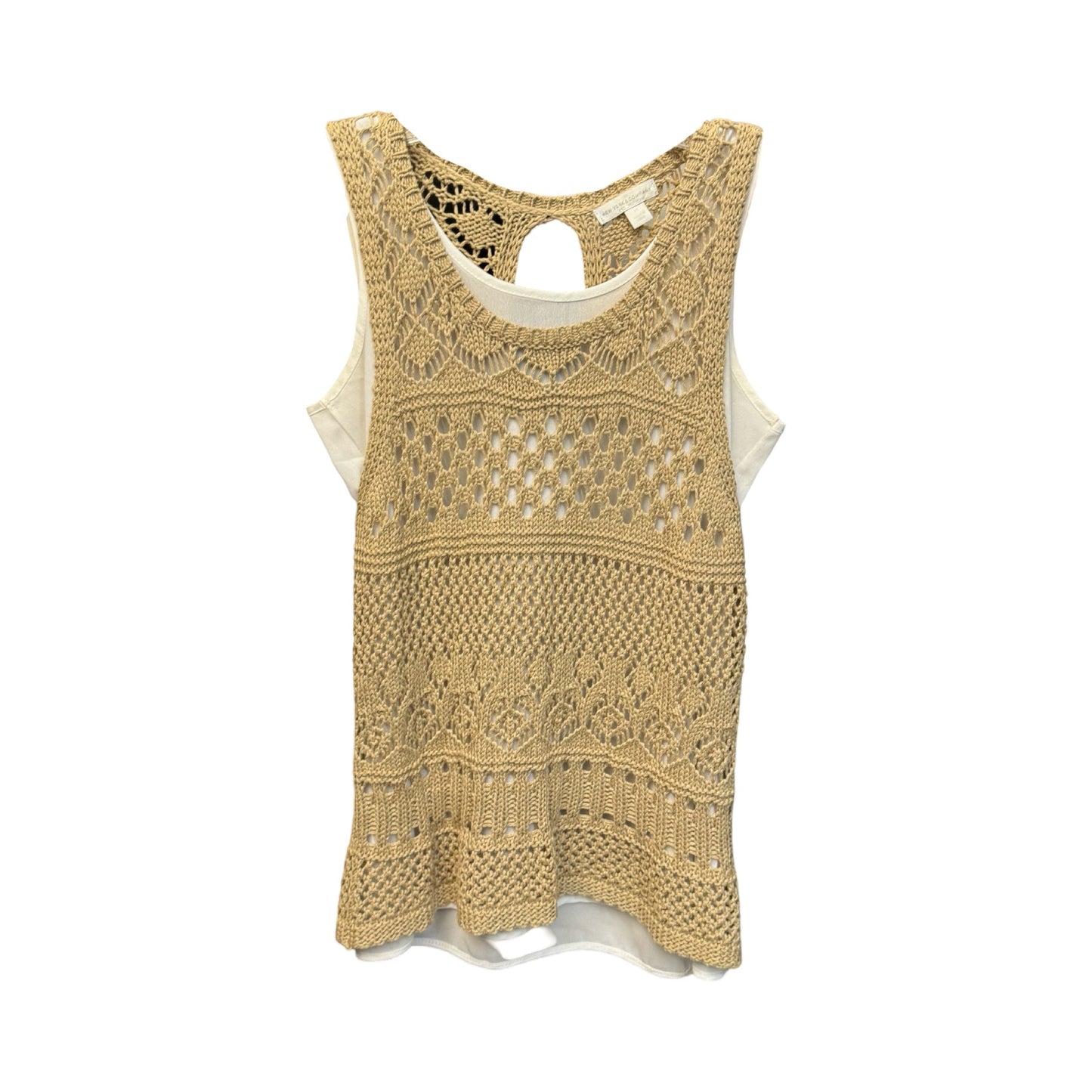 Tank Top By New York And Co In Beige, Size: Xs