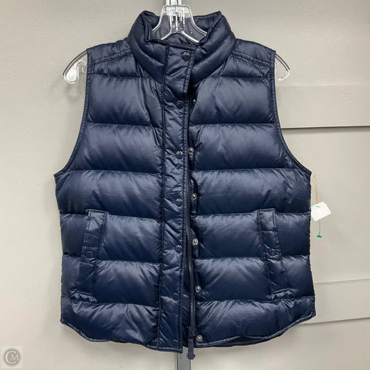 Vest Puffer & Quilted By J Crew In Navy, Size: M
