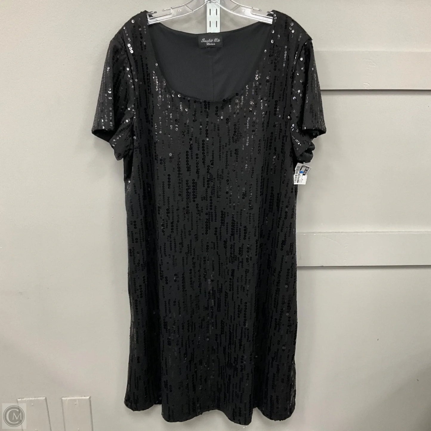 Dress Casual Maxi By Scarlett Nite In Black, Size: 4x