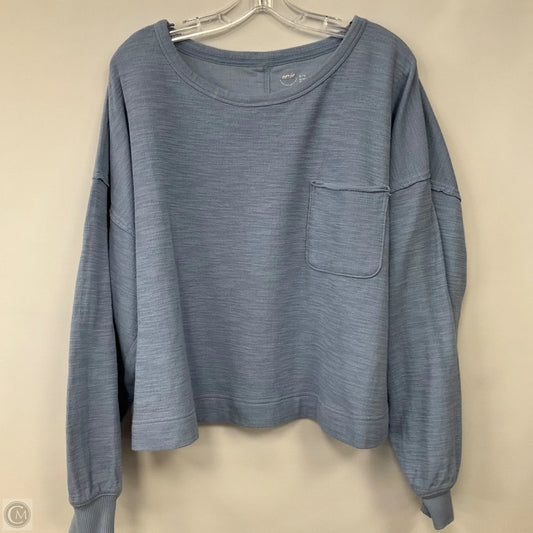 Sweatshirt Collar By Aerie In Blue, Size: Xl