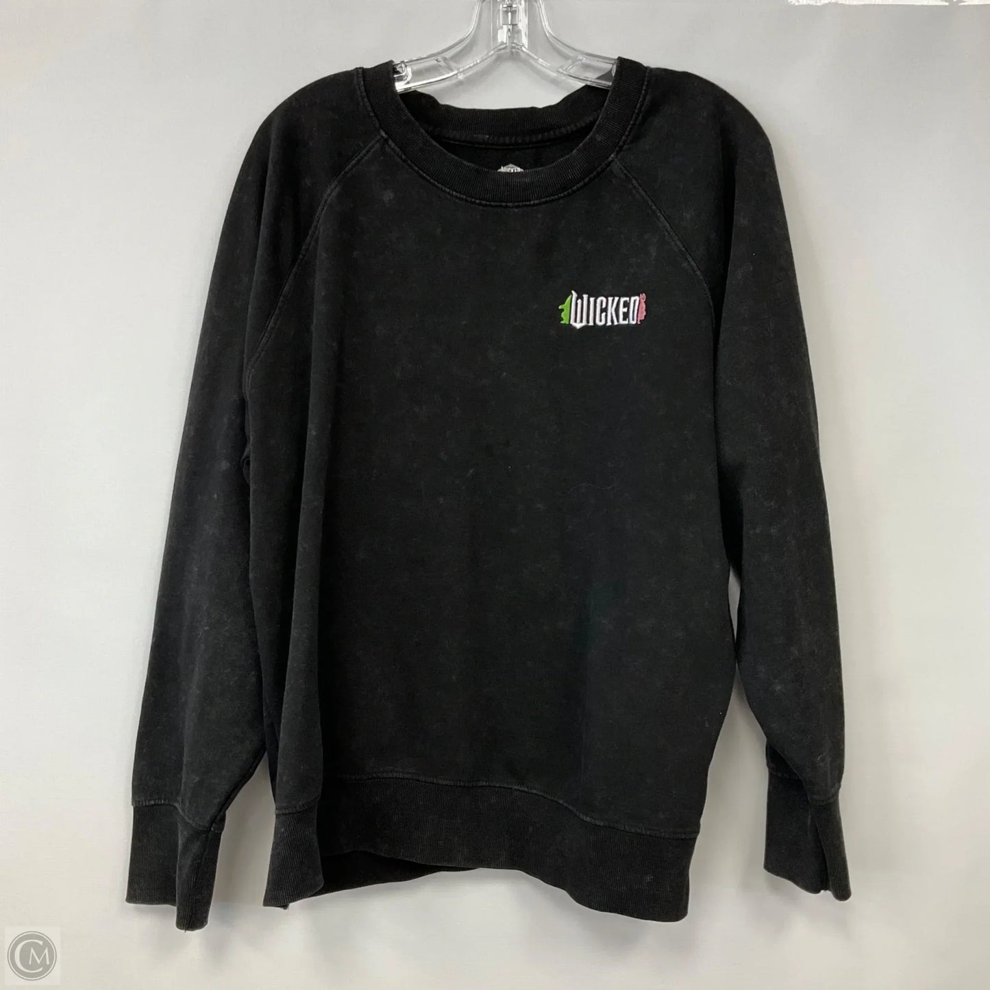 Sweatshirt Collar By Clothes Mentor In Black, Size: Xl