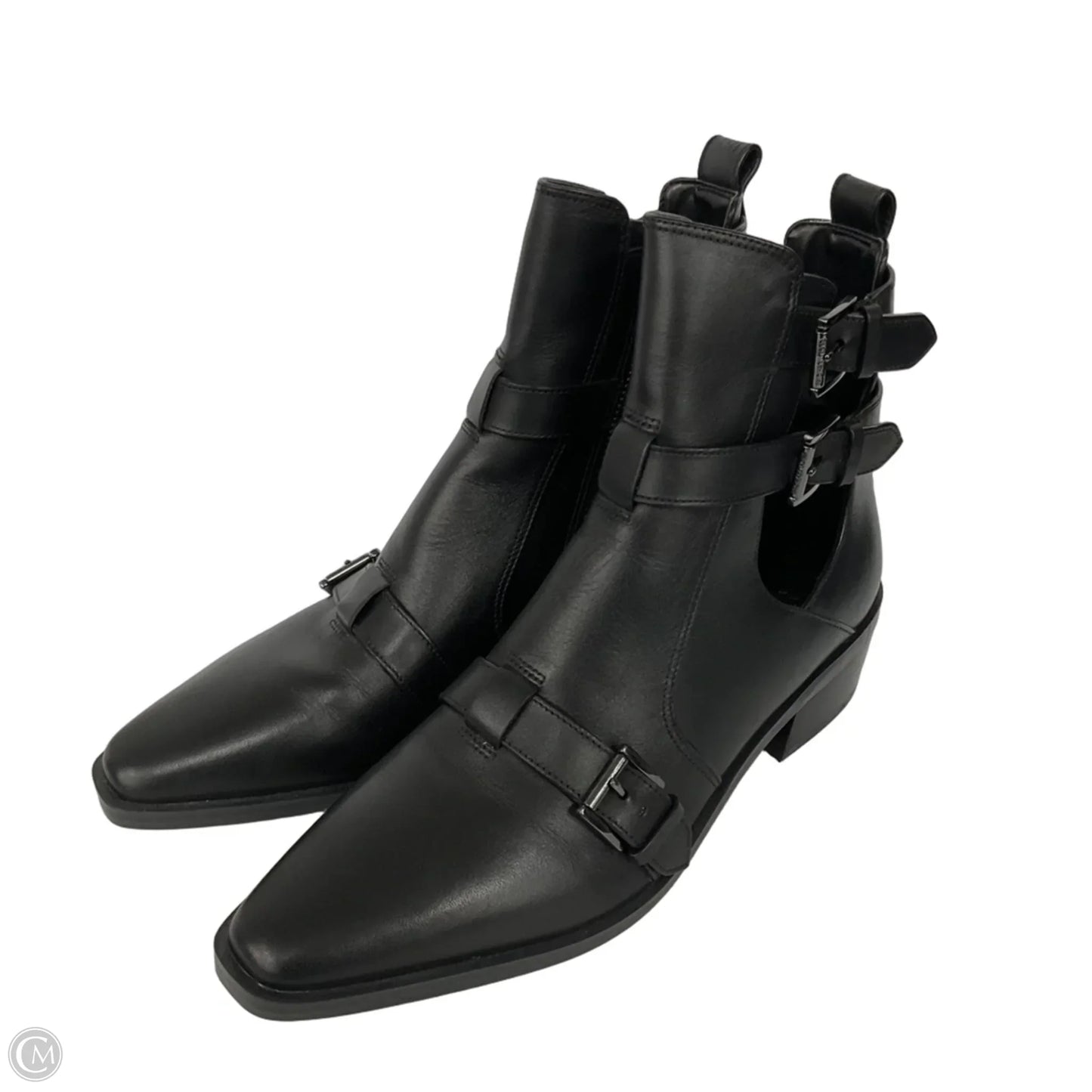 Boots Ankle Heels By Michael By Michael Kors In Black, Size: 7.5
