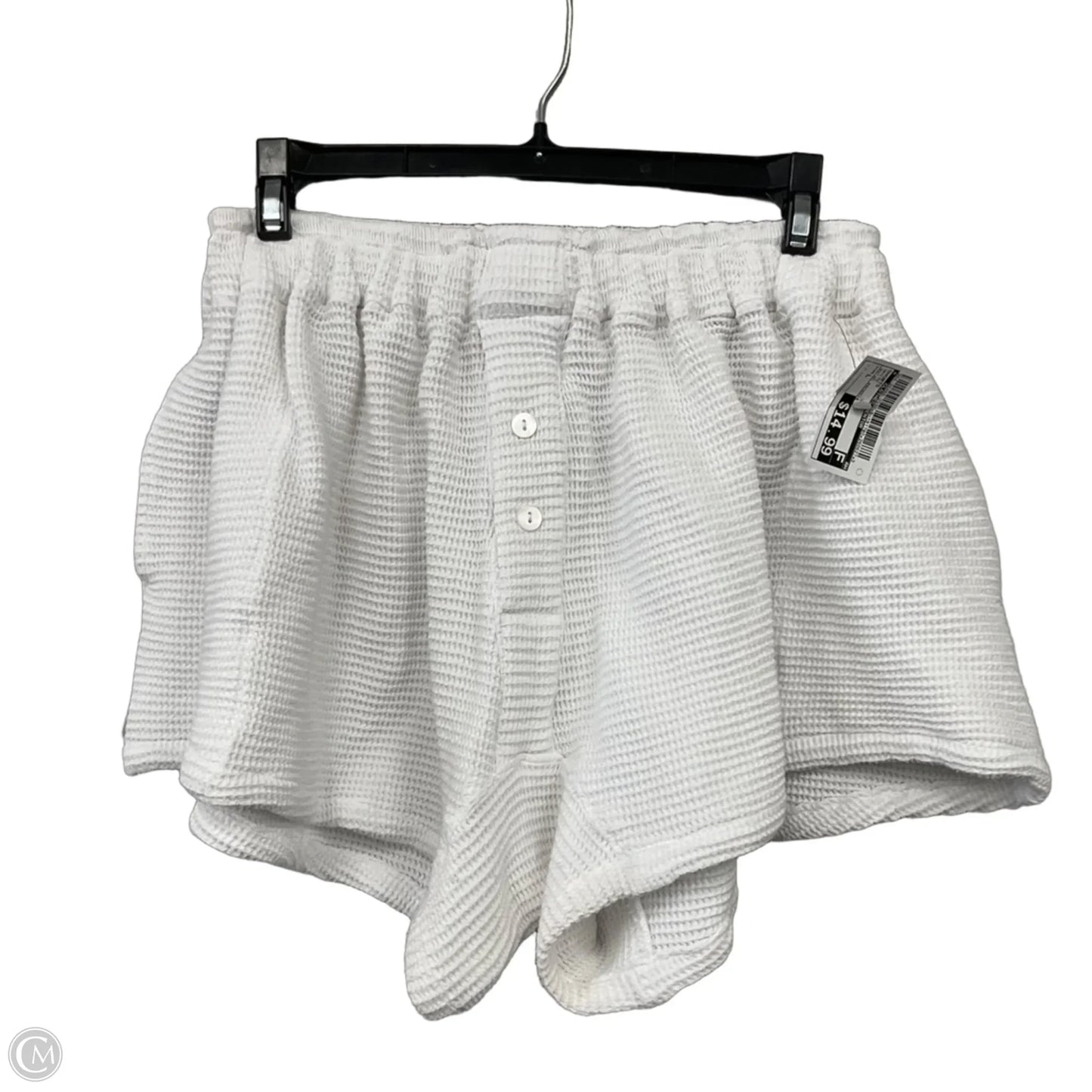 Shorts By Clothes Mentor In White, Size: L