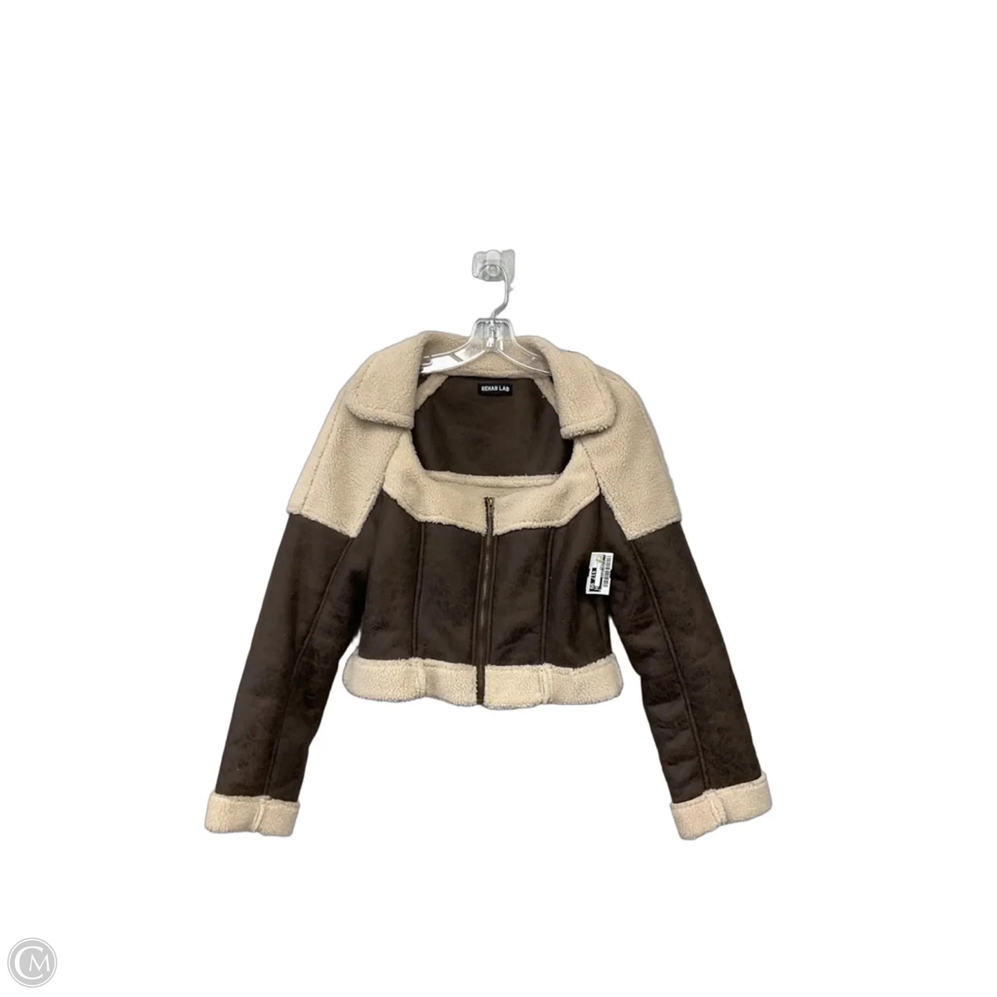 Jacket Other By Clothes Mentor In Brown, Size: M