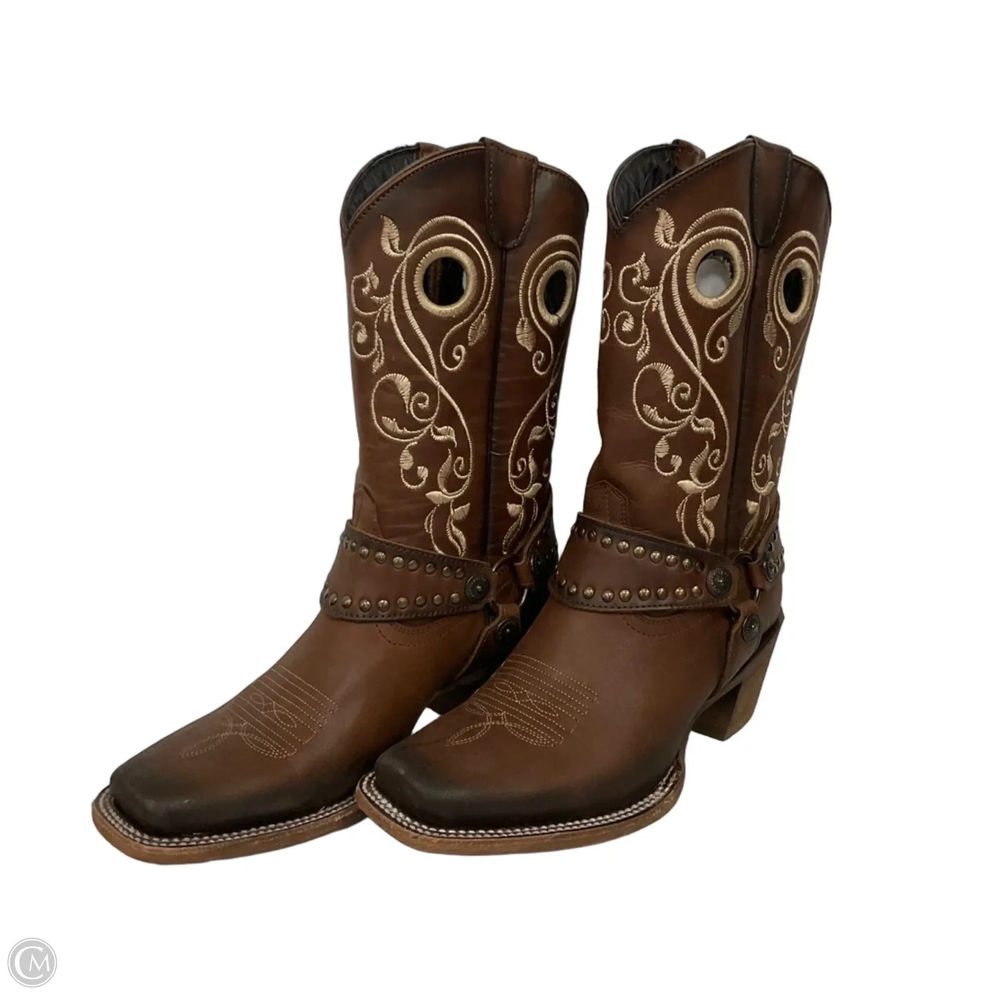 Boots Western By Cma In Brown, Size: 7