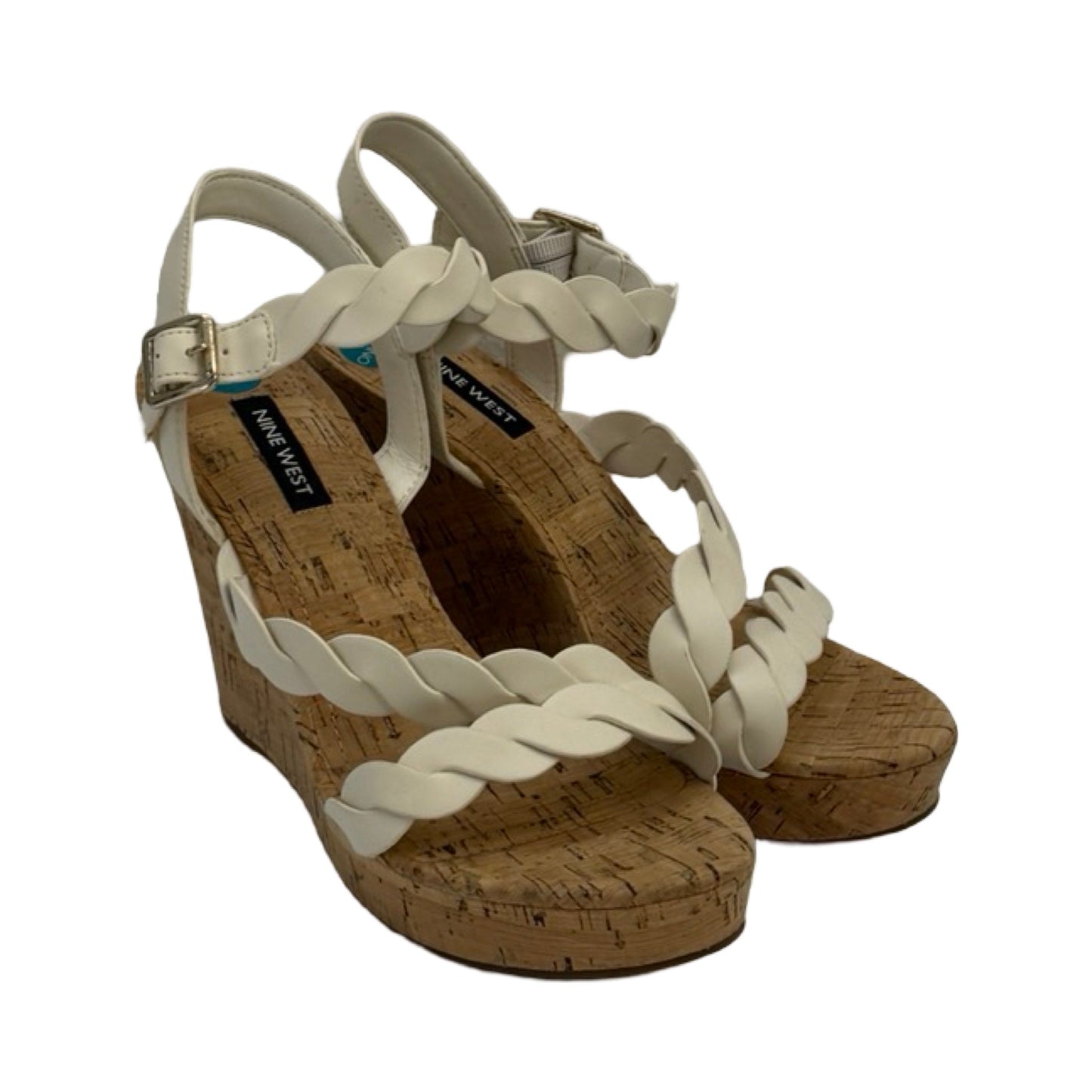 Sandals Heels Wedge By Nine West  Size: 7
