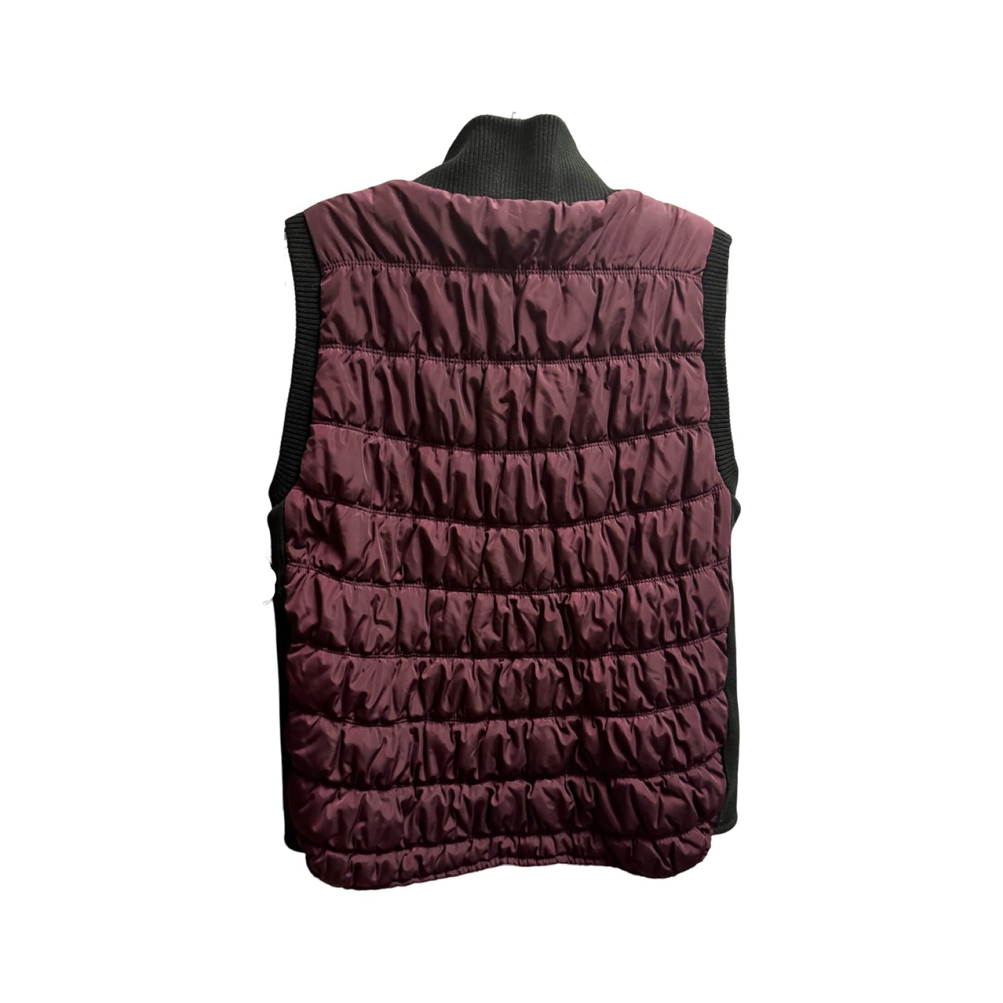 Vest Puffer & Quilted By Calvin Klein In Purple, Size: L