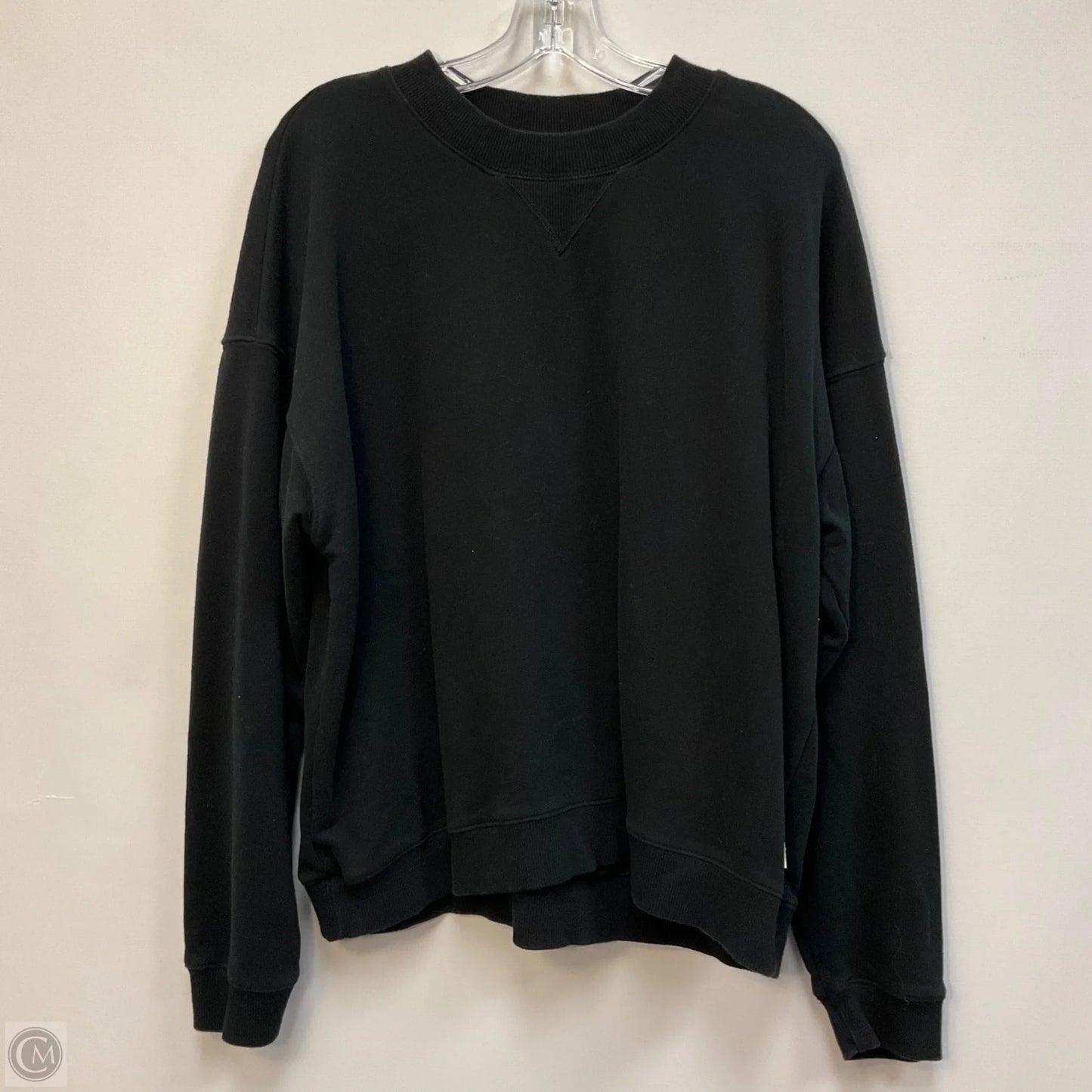 Sweatshirt Crewneck By Vuori In Black, Size: Xl
