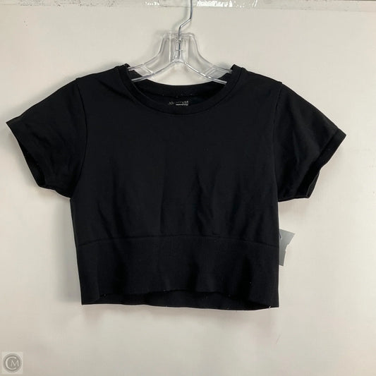 Top Short Sleeve By Aerie In Black, Size: M
