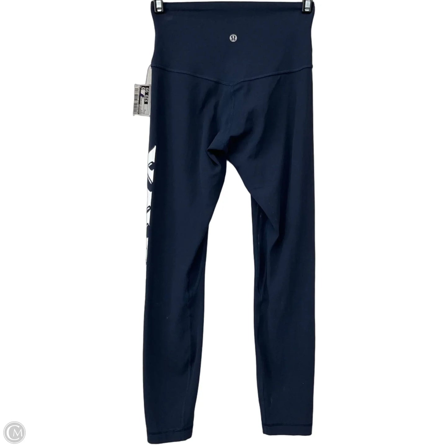 Athletic Leggings By Lululemon In Blue, Size: 4