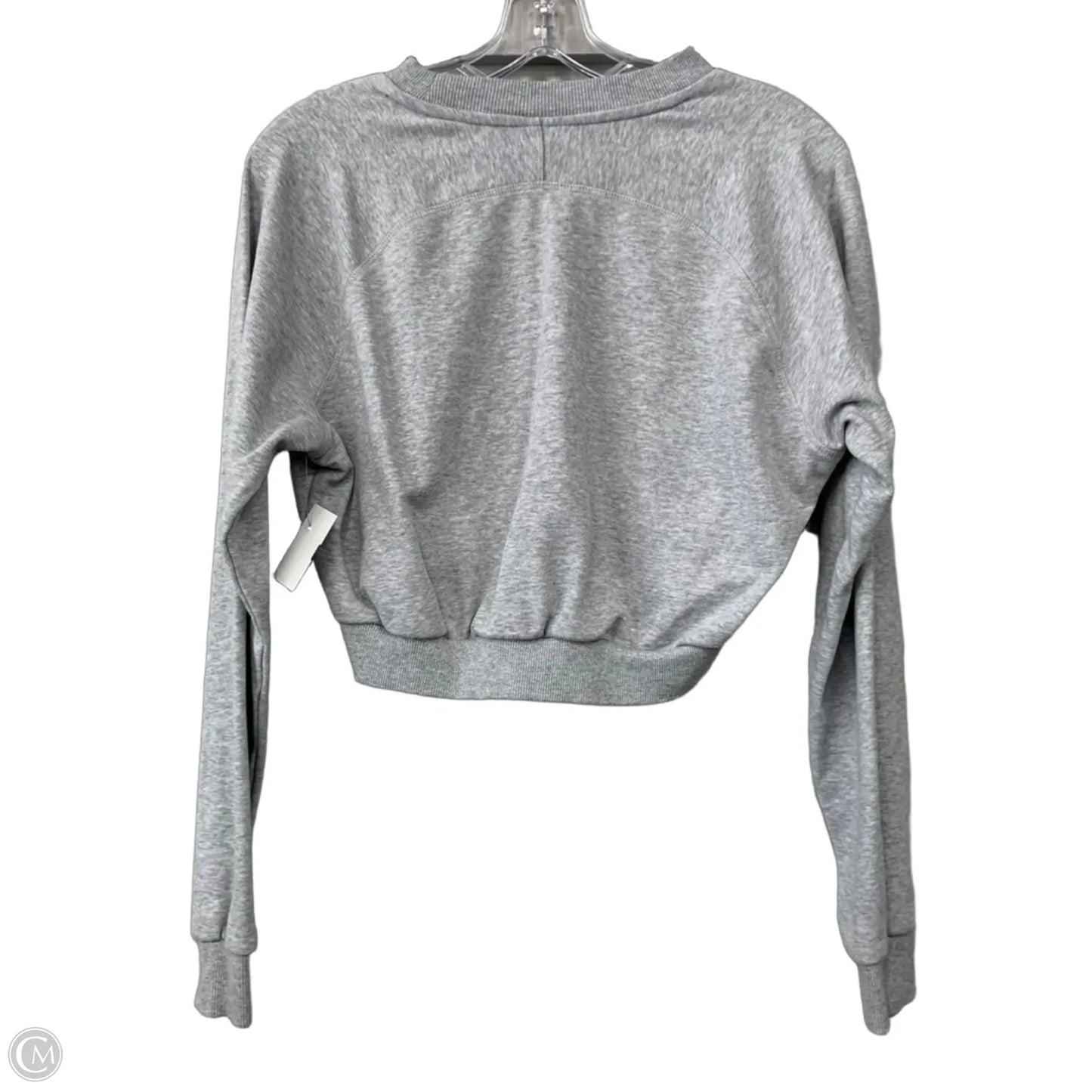Sweatshirt Crewneck By Gym Shark In Grey, Size: M