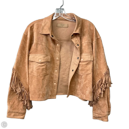 Jacket Denim By Blanknyc In Orange, Size: M