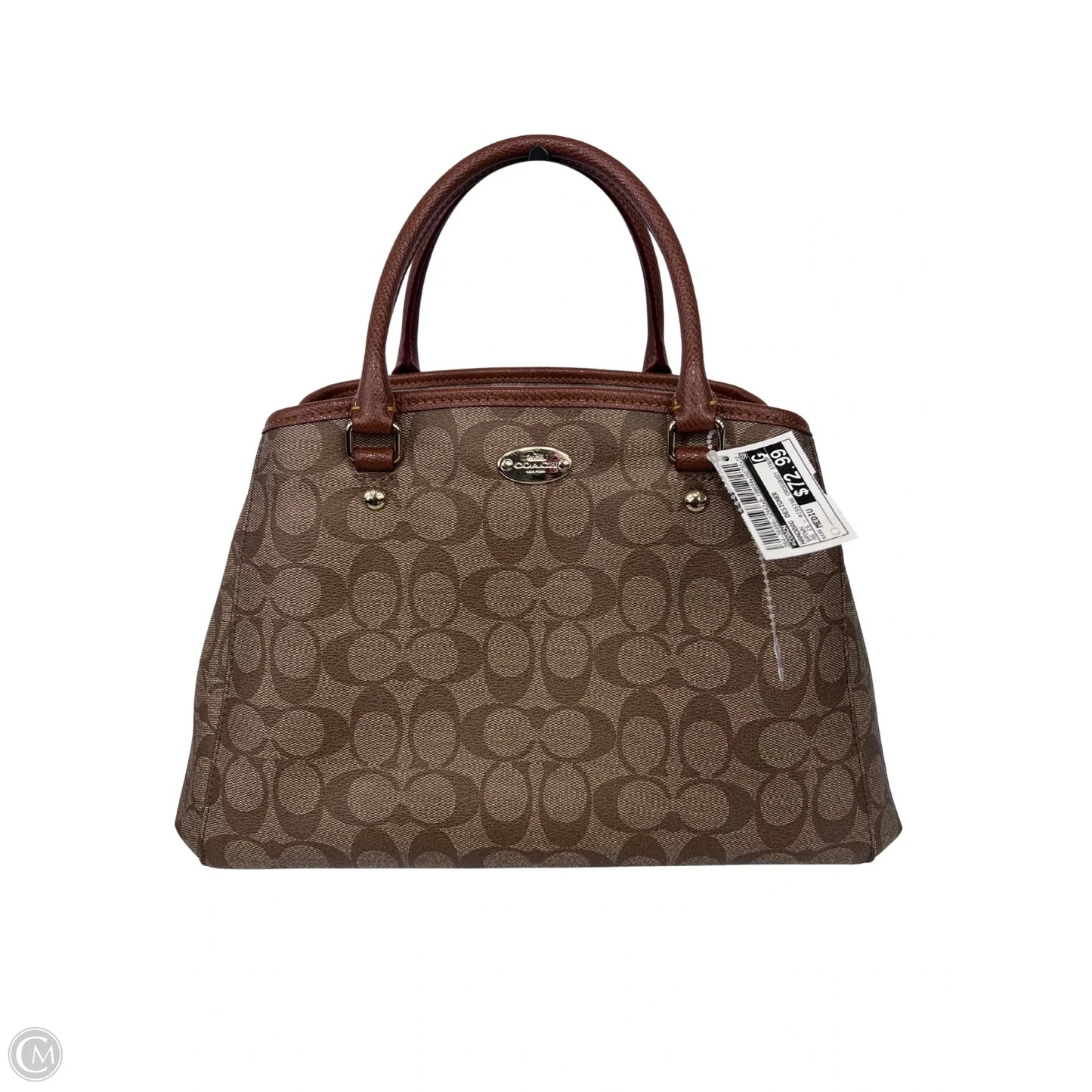 Handbag Designer By Coach, Size: Medium