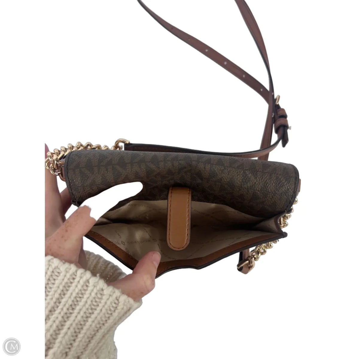 Crossbody Designer By Michael Kors, Size: Small