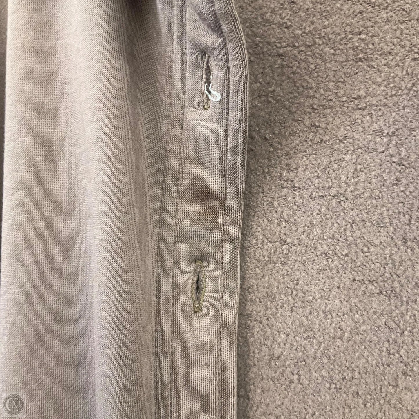 Jacket Shirt By Gap In Mauve, Size: Xs