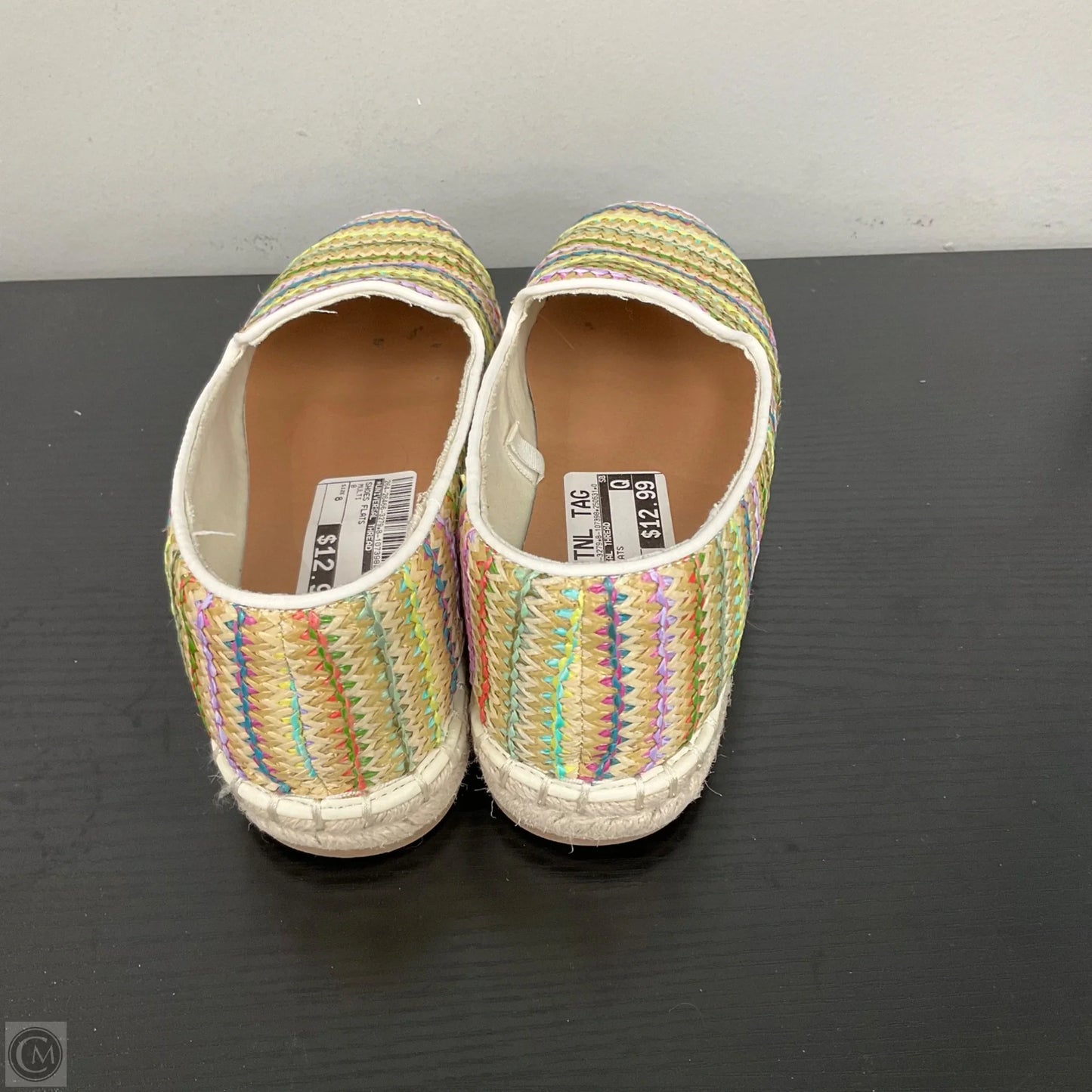 Shoes Flats By Universal Thread In Multi-colored, Size: 8