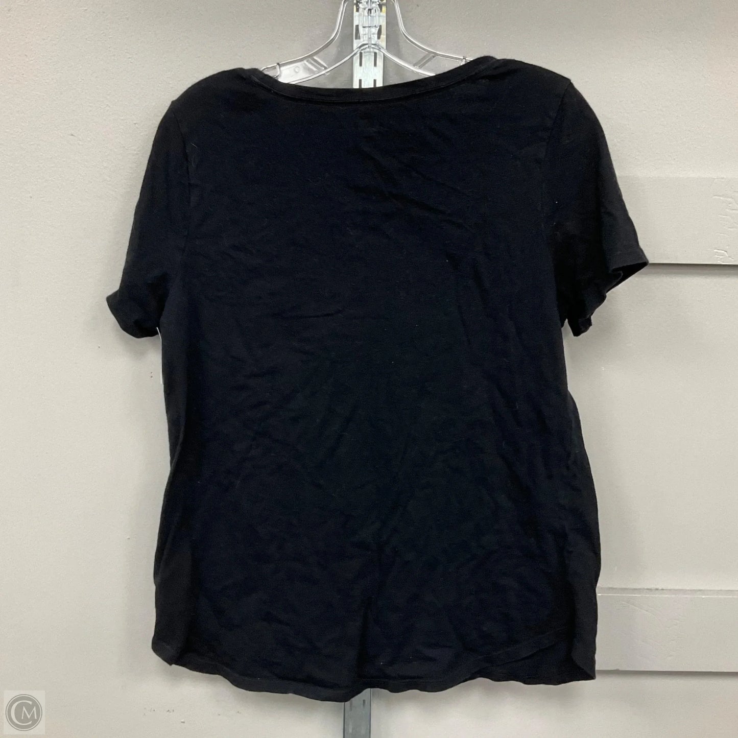 Top Short Sleeve By Old Navy In Black, Size: L