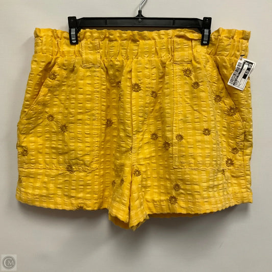 Shorts By Time And Tru In Yellow, Size: L