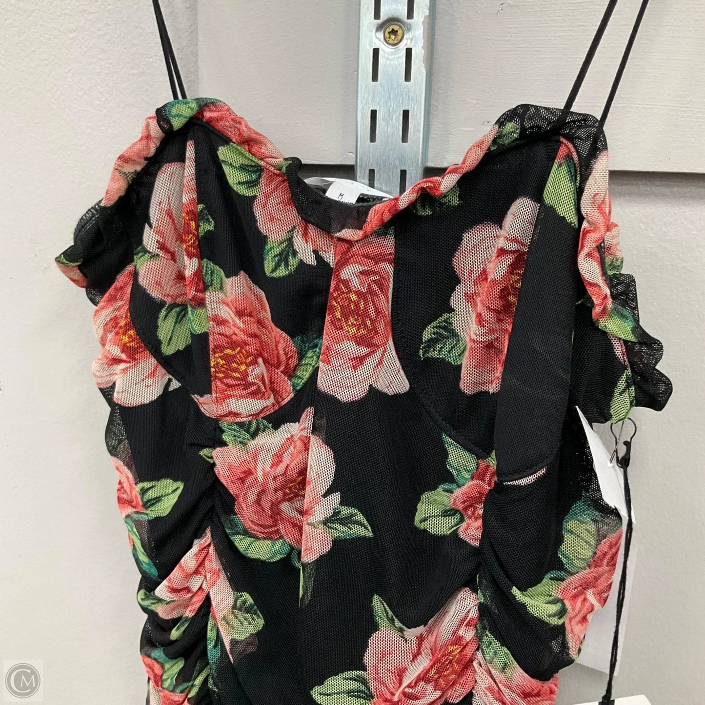 Bodysuit By Leith In Floral Print, Size: M