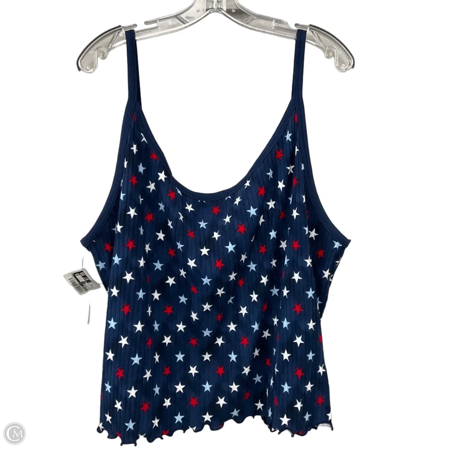 Top Sleeveless By Old Navy In Blue, Size: 4x