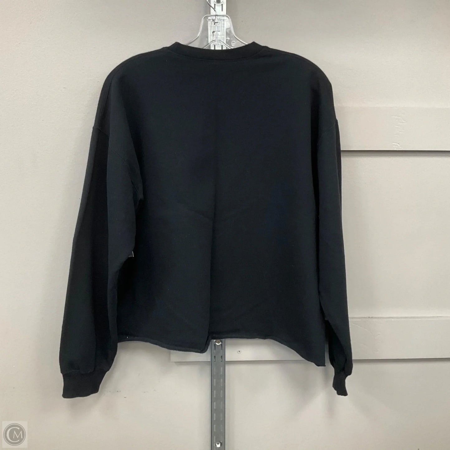 Sweatshirt Crewneck By Gildan In Black, Size: L