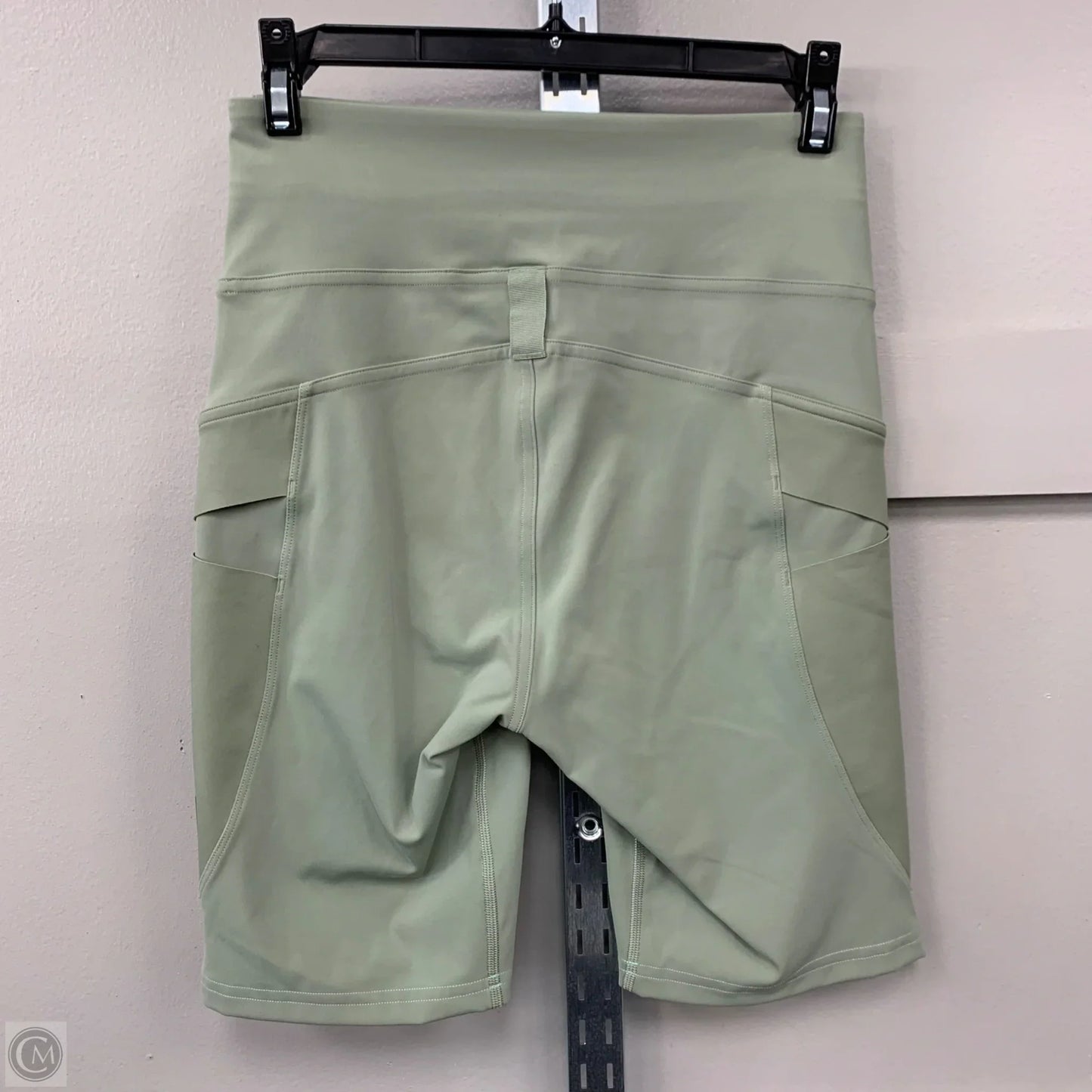 Athletic Shorts By Lululemon In Green, Size: 6