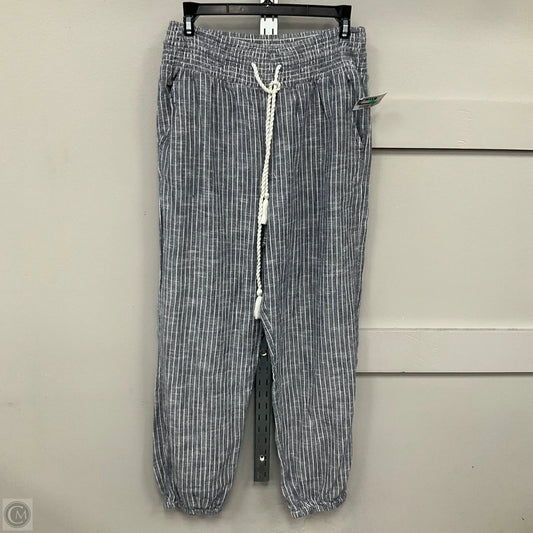 Pants Linen By Aerie In Striped Pattern, Size: M