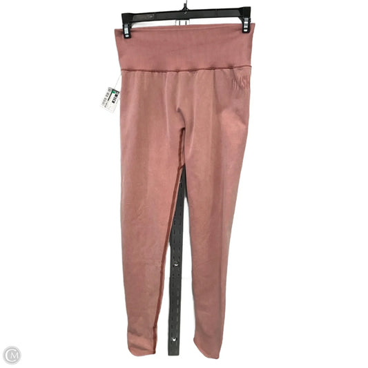 Athletic Leggings By Gym Shark In Pink, Size: S