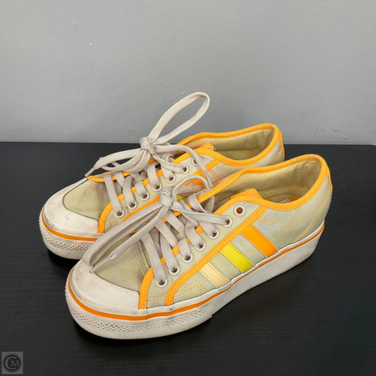 Shoes Sneakers By Adidas In Yellow, Size: 8.5