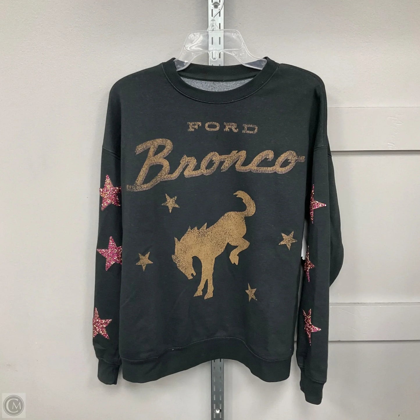 Sweatshirt Crewneck By Cmf In Grey, Size: S