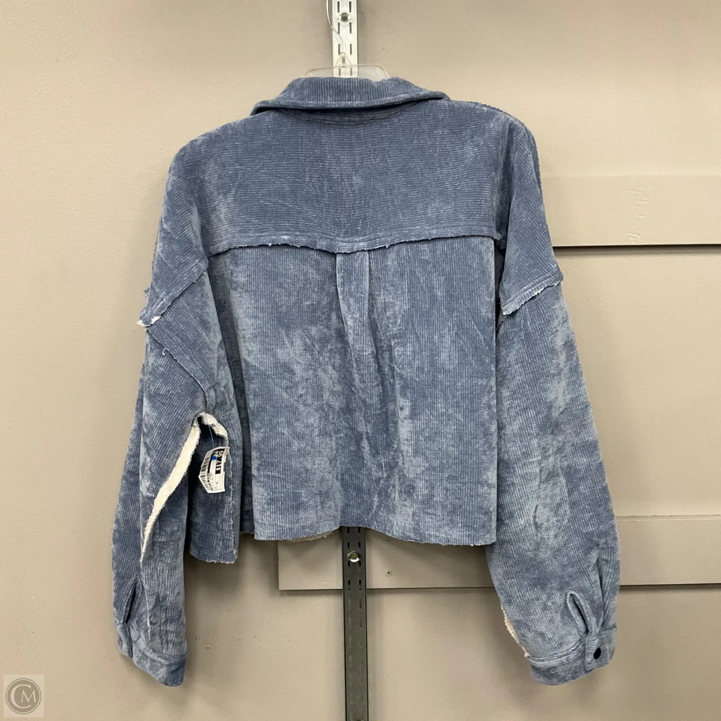 Jacket Other By White Birch In Blue & White, Size: Xl