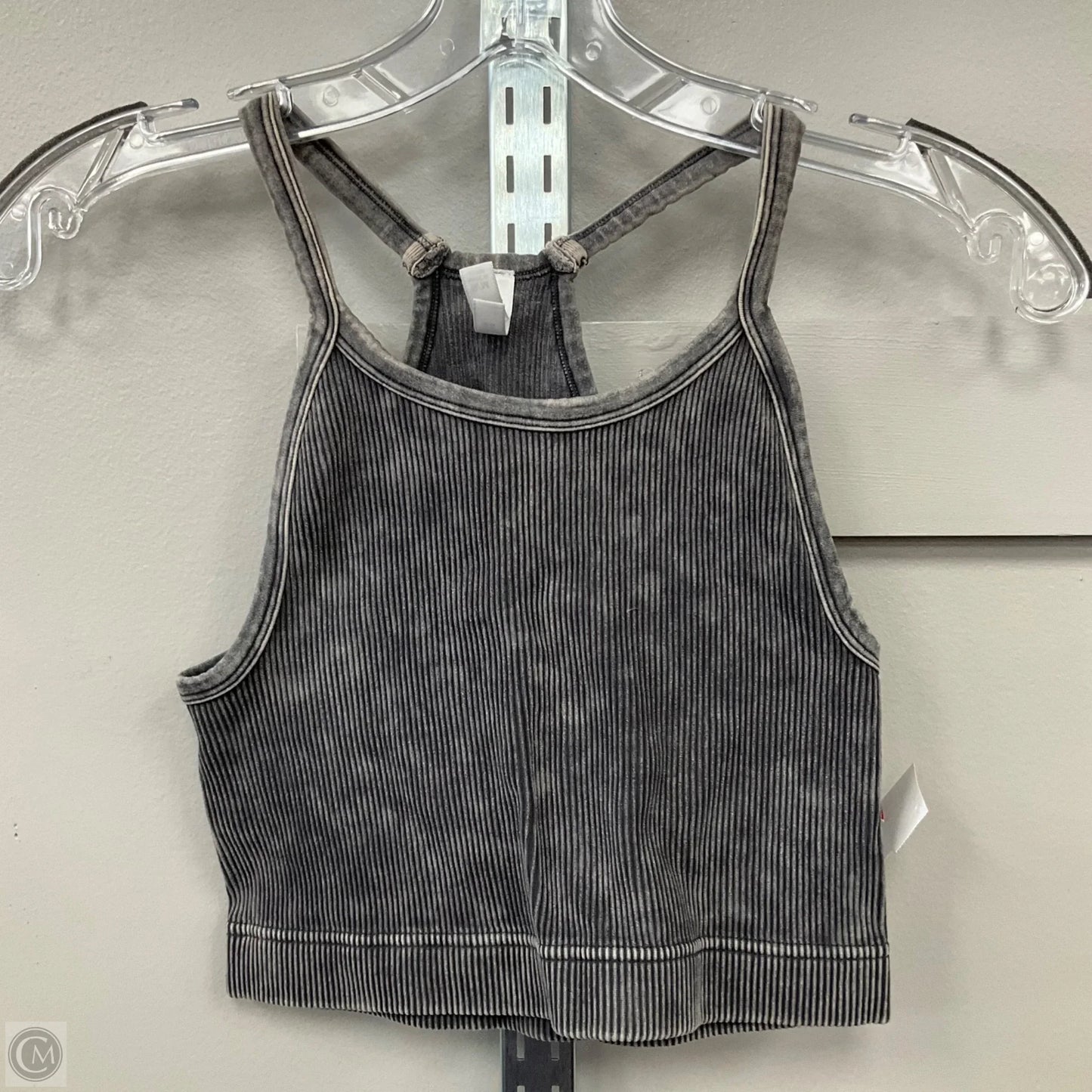 Athletic Bra By Zenana In Grey, Size: S