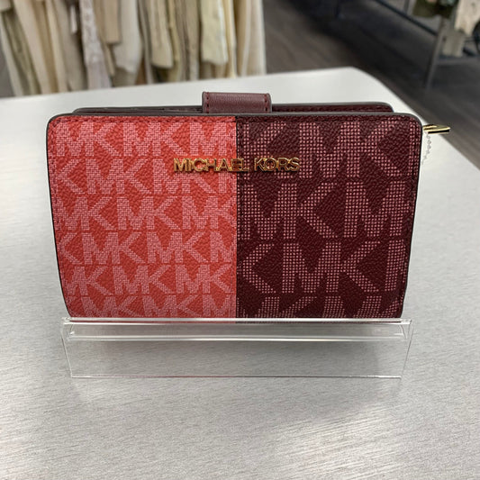 Wallet Leather By Michael Kors, Size: Small