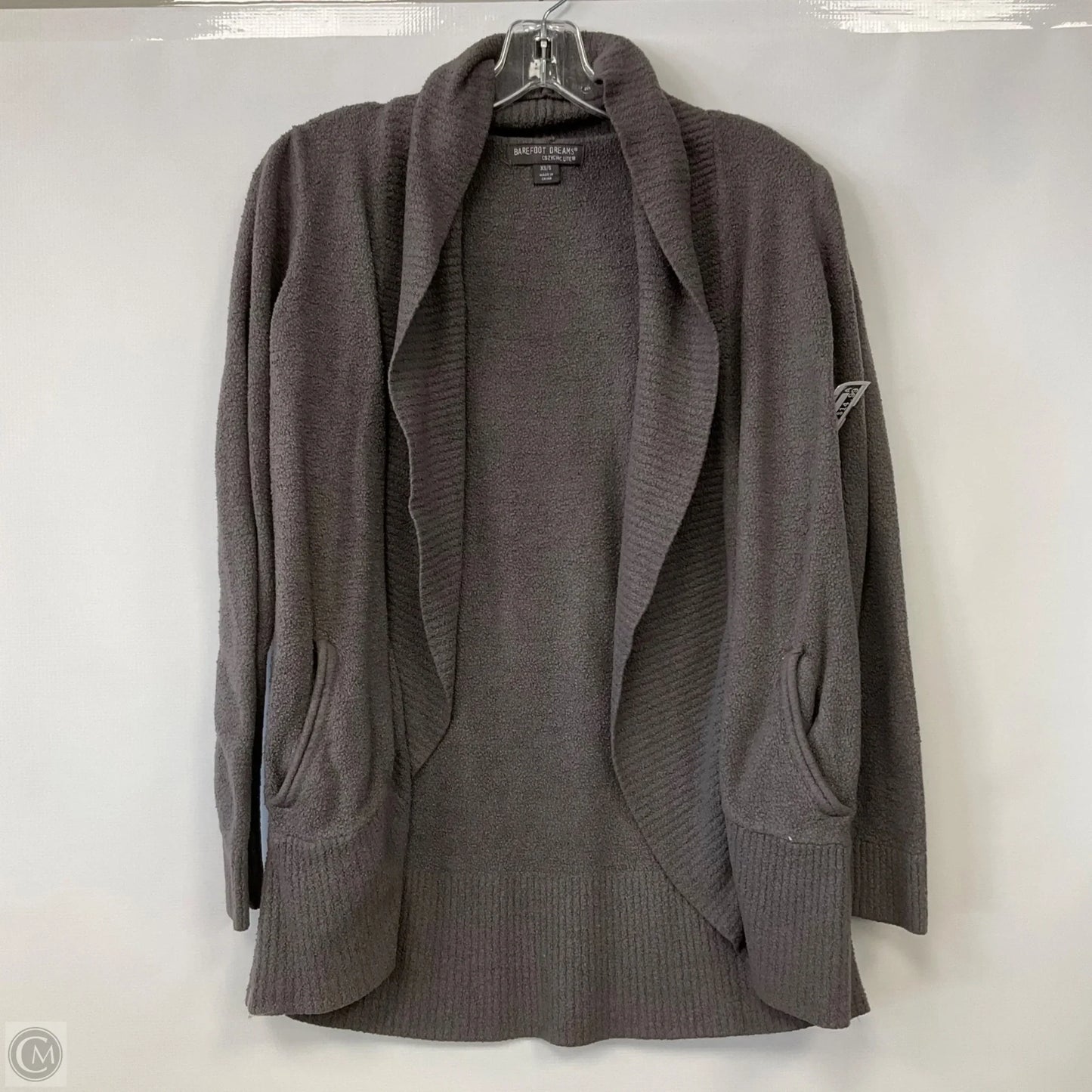 Cardigan By Barefoot Dreams In Grey, Size: Xs