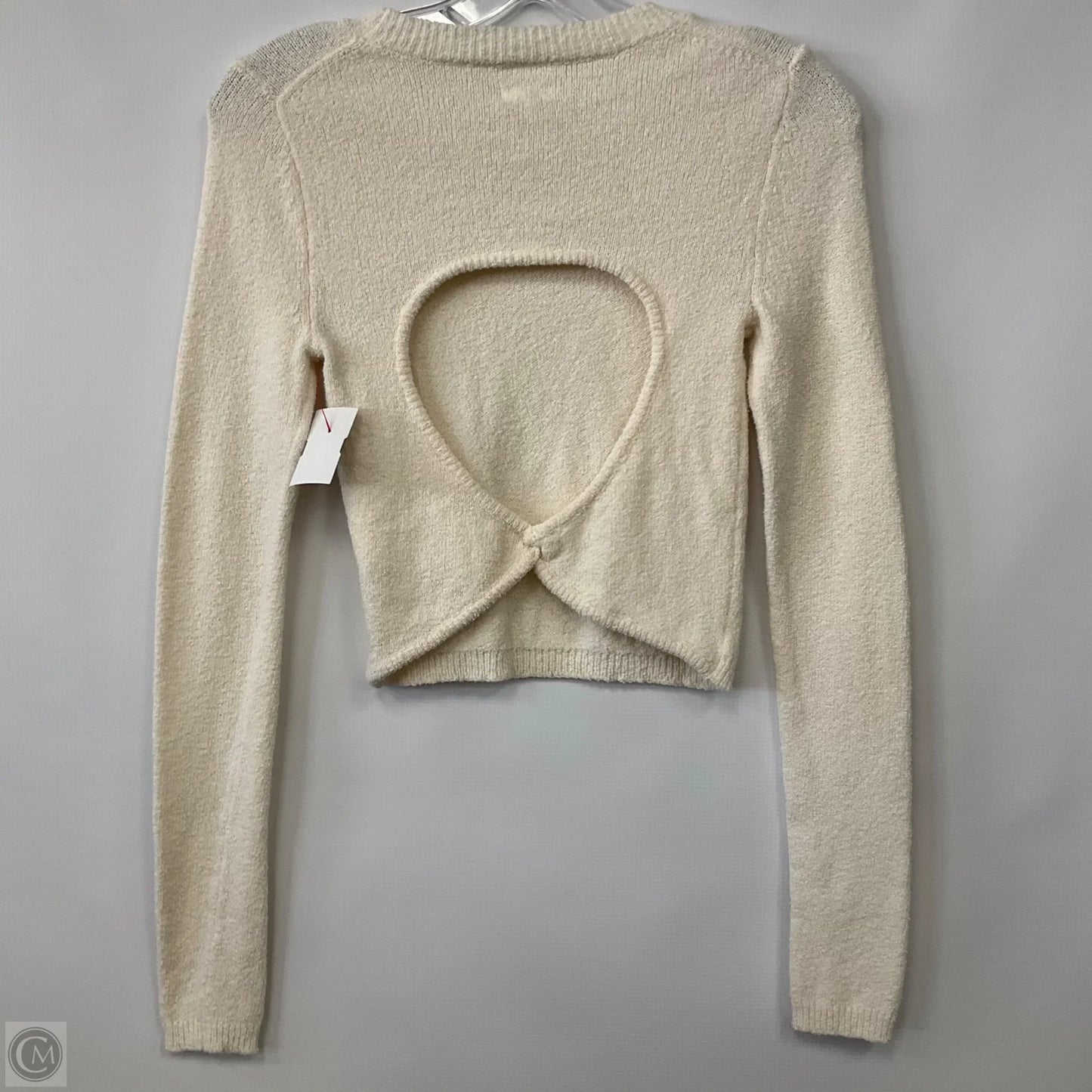 Top Long Sleeve By Aerie In Cream, Size: S