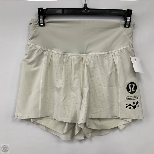 Athletic Skirt By Lululemon In Ivory, Size: S