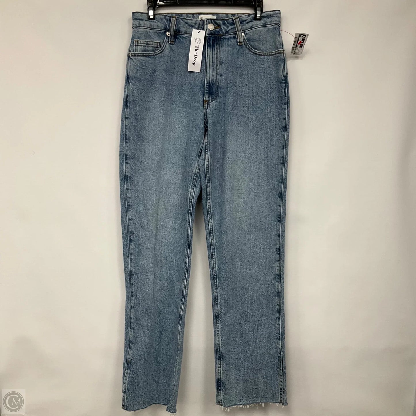 Jeans Straight By The Drop In Blue Denim, Size: 2