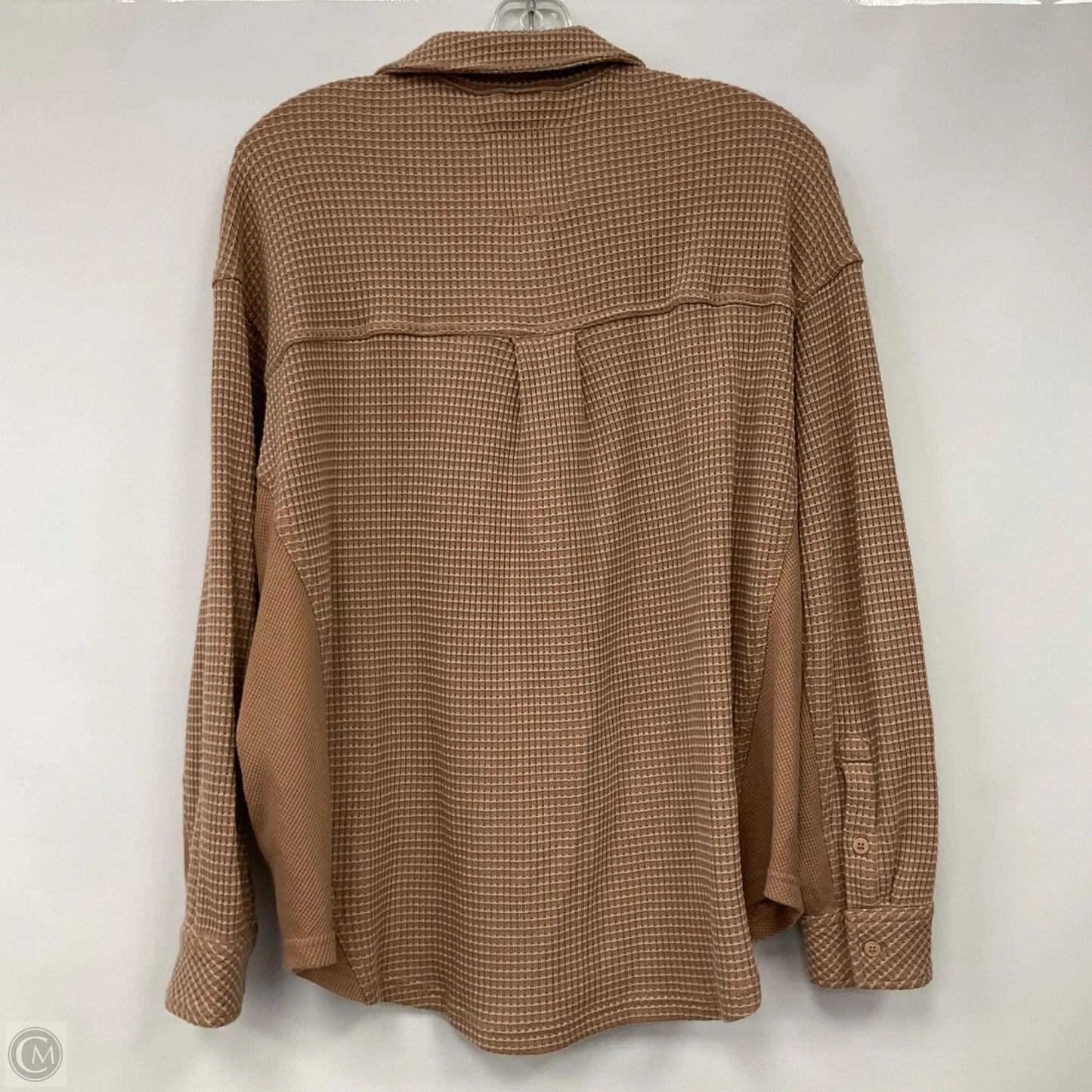 Jacket Shirt By Aerie In Brown, Size: Xs
