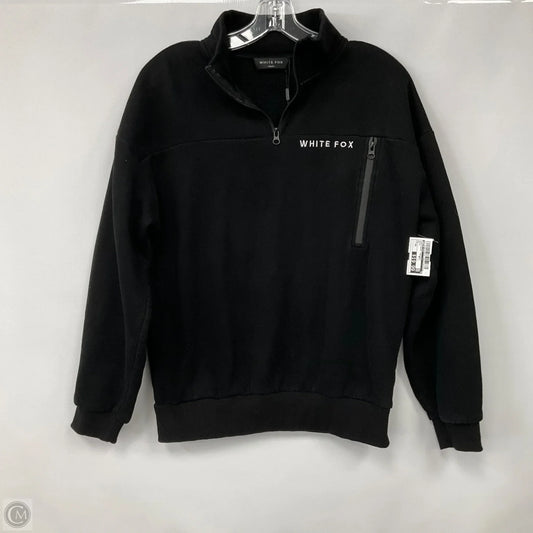 Sweatshirt Collar By White Fox In Black, Size: Xs